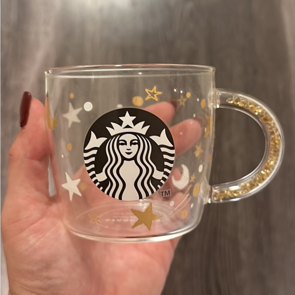 2020 Starbucks Japan Christmas glass mug